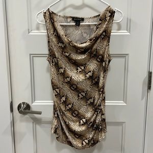 White House Black Market sleeveless top.  Size small
